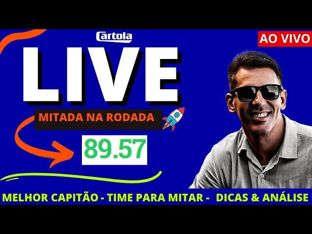 LIVE CARTOLA 2024 | DICAS PARA MITAR NA RODADA 12