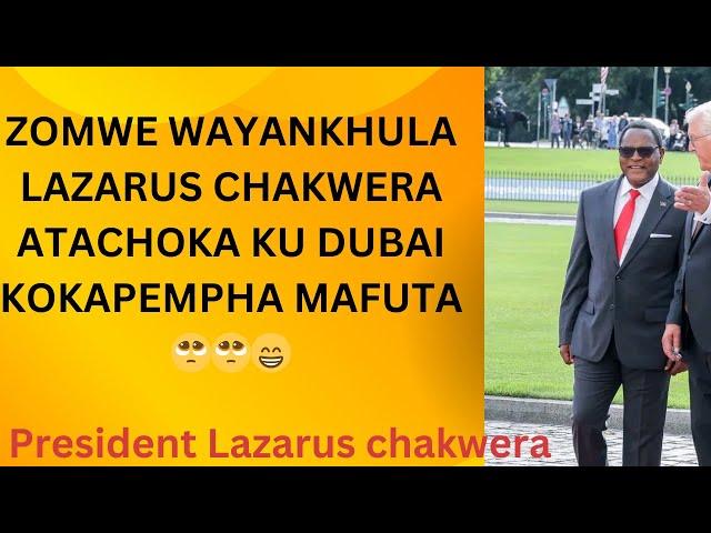 Dr LAZARUS CHAKWERA WADABWITSA ANTHU ZOMWE WAYANKHULA ATACHOKA KU DUBAI 