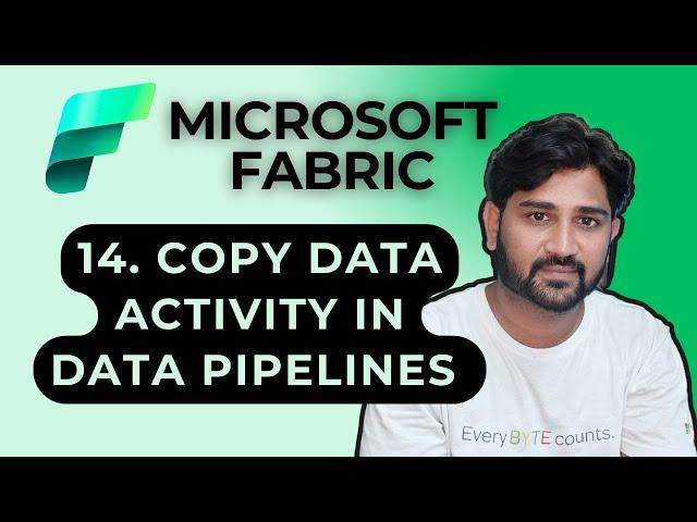 14. Copy Data Activity in Data Pipelines in Microsoft Fabric | #microsoftfabric #microsoft #azure