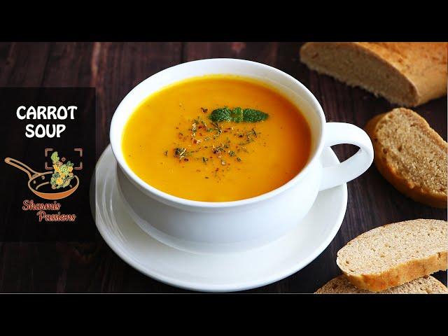 Carrot Soup | Healthy Carrot Soup Recipe