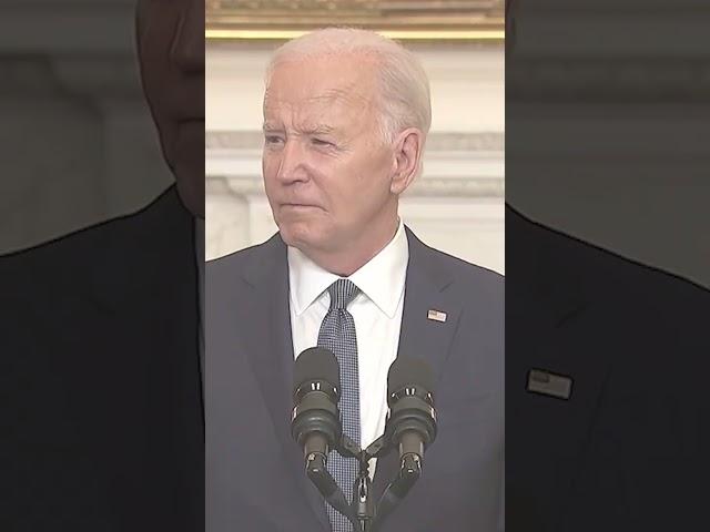 President Joe Biden comments on Trump verdict