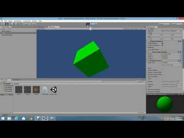 Unity Tutorial: Attaching Scripts with Audio