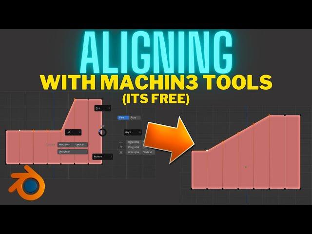 Aligning objects and verts with Machin3 Tools