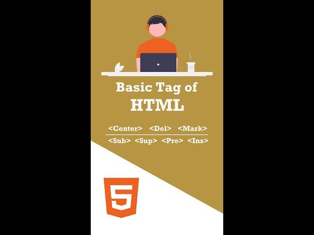 Basic Tag of HTML  # Shorts