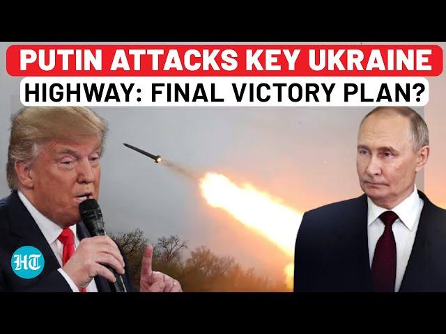 Putin Attacks Key Ukraine Highway To War Base Pokrovsk: Russia's Final Victory Push Before Trump?