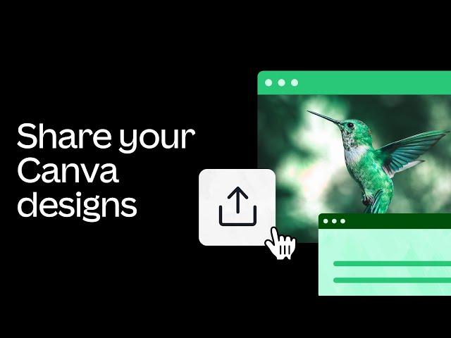 Share your Canva Designs | Getting Started with Canva for Education course