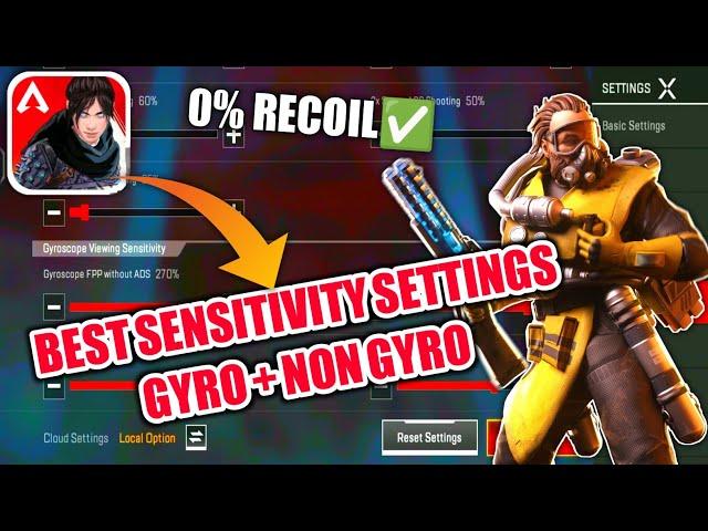 Apex Legends Mobile Sensitivity Settings Gyroscope Controls Tips & Tricks