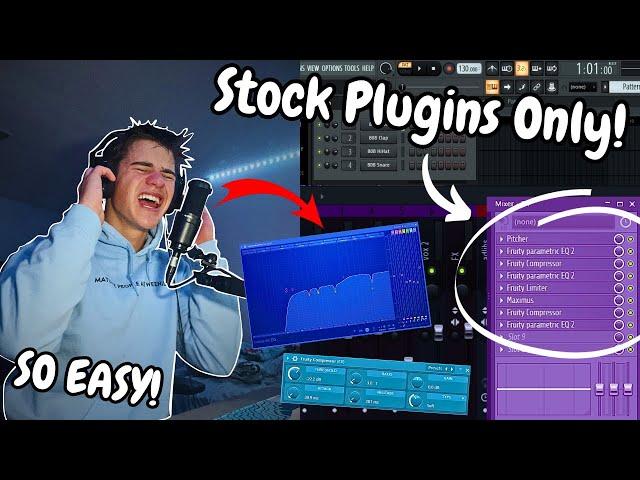 How To Mix Professional Vocals With Stock Plugins In FL Studio!