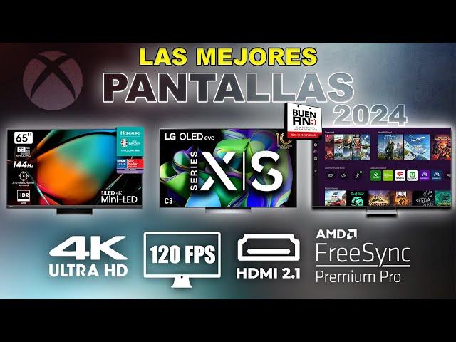 LAS MEJORES PANTALLAS 4K PARA XBOX SERIES S | X 2024