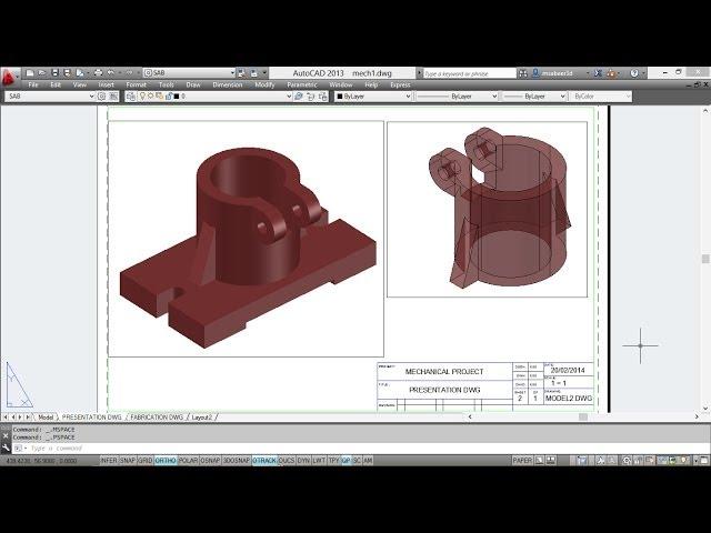 AUTOCAD LAYOUT | AUTOCAD VIEWPORTS