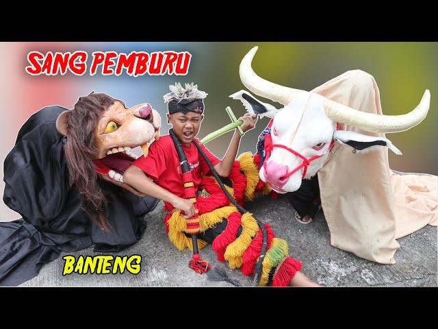 film pendek | RENDI SANG P3MBURU BANTENGAN KEBO BULE TAPI MALAH KETEMU BARONGAN ARGANI GALAK LEPAS