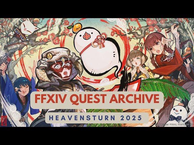 Heavensturn 2025 | No Commentary | FFXIV Quest Archive