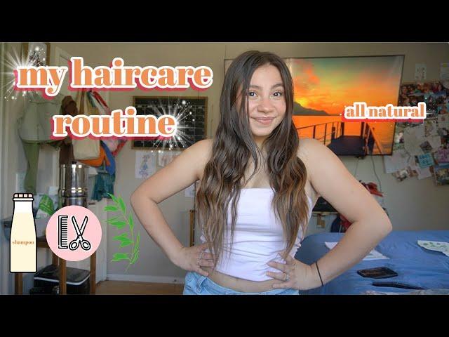 MY ALL NATURAL HAIRCARE ROUTINE  !!  *all natural & holistic *