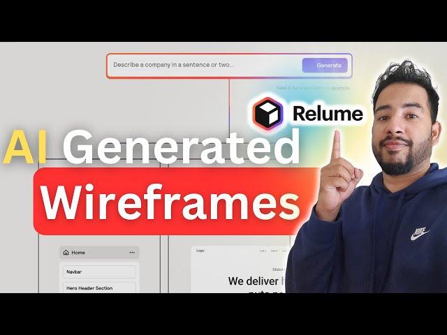 Build Sitemaps & Wireframes with AI: Relume.io + Get Free Figma 1000+ Components!