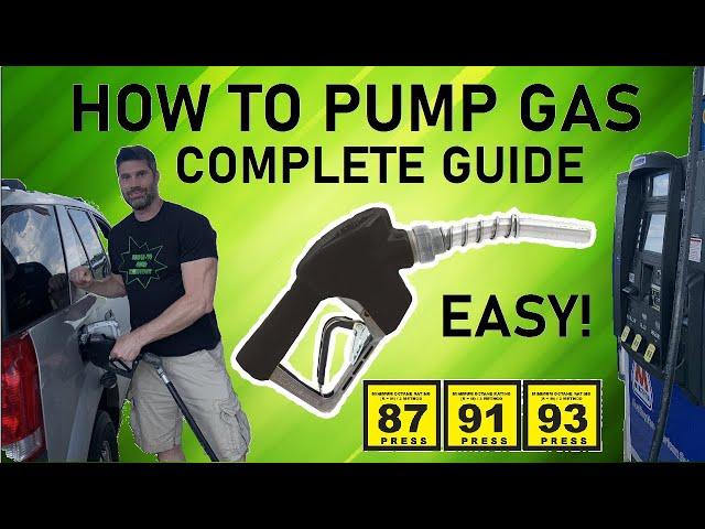 How to Pump Gas | Complete Guide - All Details | Fuel Gasoline | Self Serve | First Time | Easy!