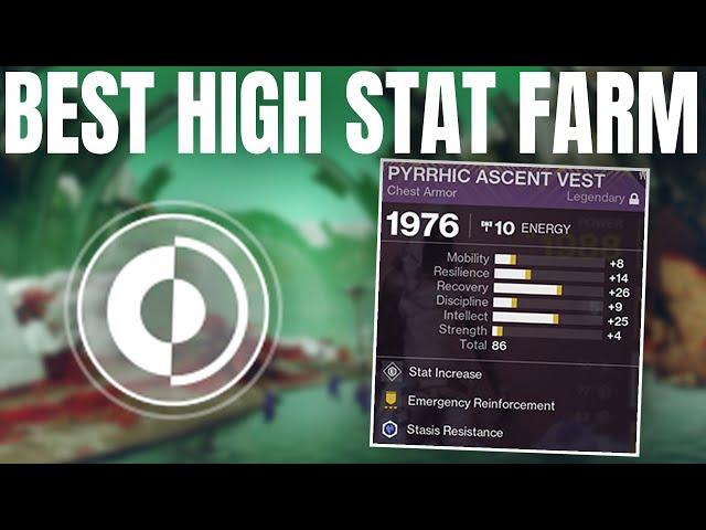 Destiny 2 ABUSE THIS NEW HIGH STAT ARTIFICE ARMOR FARM NOW!