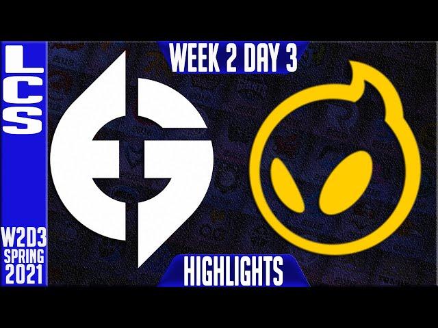 EG vs DIG Highlights | LCS Spring 2021 W2D3 | Evil Geniuses vs Dignitas