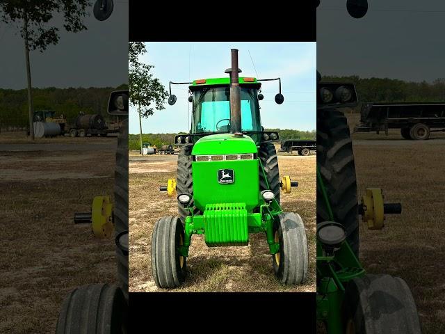 4555 #farmlife #farming #tractor #johndeere #4555 #ranching #johndeeregreen