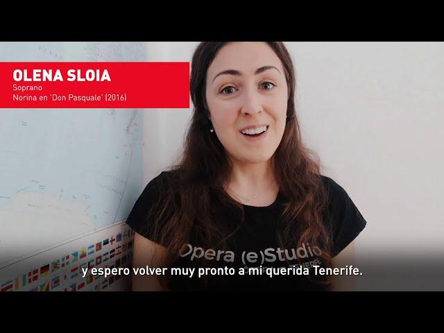 Olena Sloia explica cómo le ayudó Opera (e)Studio