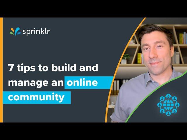 How to build and manage an online community