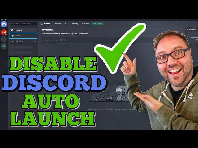 How To Disable Discord on Startup | Windows 10