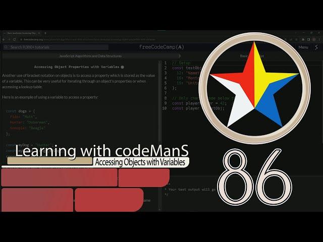 JavaScript Basic 86: Accessing Object Properties with Variables | FreeCodeCamp