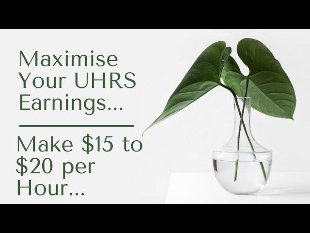 Make $15-$20 per Hour! Clickworker and UHRS qualification tips and tricks! Earn online with PayPal!