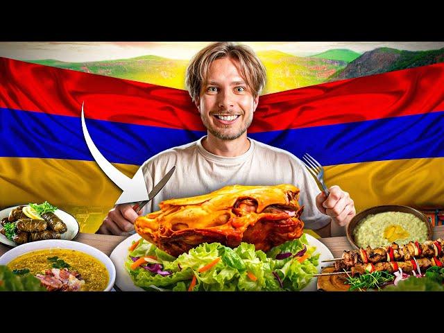 24 HOURS TRYING ARMENIAN FOOD | HOW MANY POUNDS WILL I GAIN?