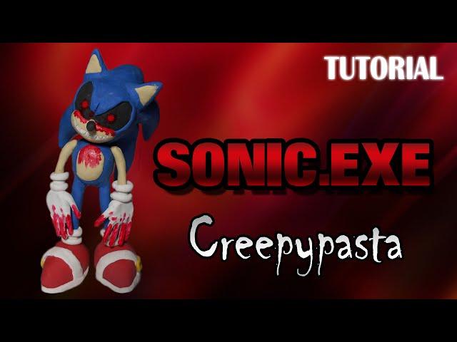 Tutorial Sonic.exe en Plastilina | Creepypasta | Sonic.exe Clay Tutorial