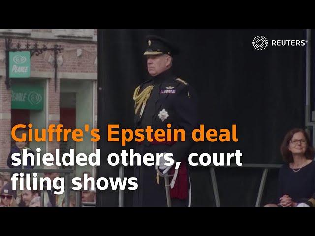 Giuffre's Epstein deal shielded others, court filing shows