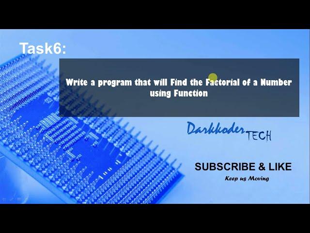 C Program To Find Factorial of a Number using Function (2020/2021)