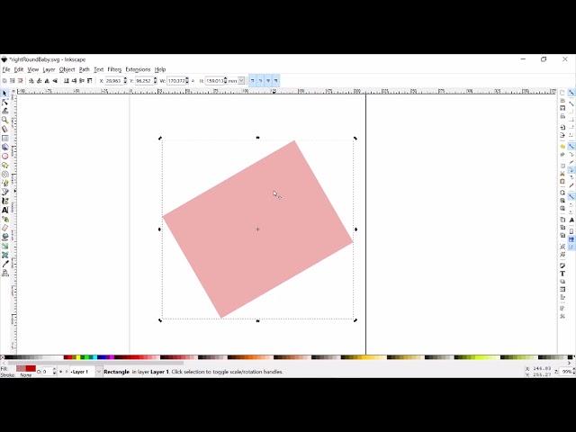 Three Ways to Rotate Objects in Inkscape