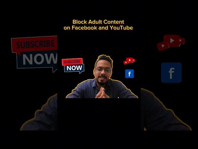 Block Adult Content on Facebook and YouTube #tipsandtricks #smartphone