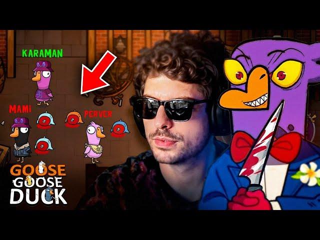 KATİL ARKADAŞIMI İSPİYONLADIM! | Goose Goose Duck