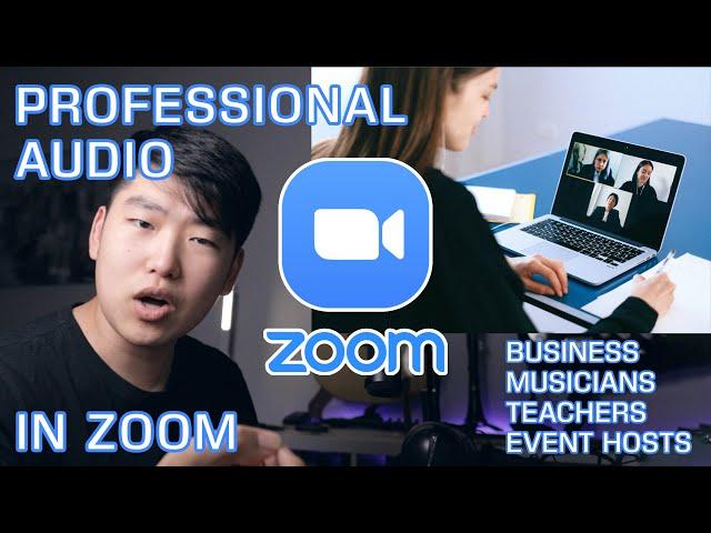 BEST AUDIO SETTINGS IN ZOOM!