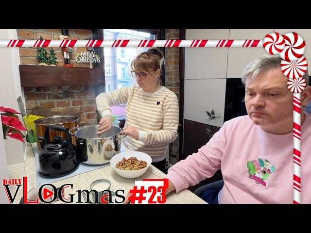 PRZYGOTOWANIA DO NASZEJ WIGILII! To już koniec! | VLOGmas #23 MARZENA i MAREK