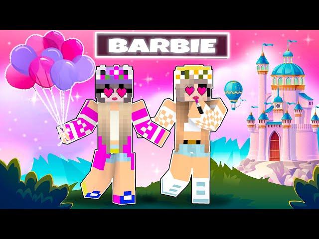 Playing as BARBIE in Minecraft  (Hindi)!