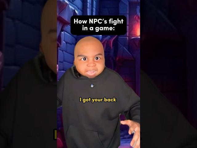 How NPC’s Fight EVERYTIME in a Game  #shorts