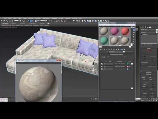 How To Use a Multi Sub Materials in 3Ds Max