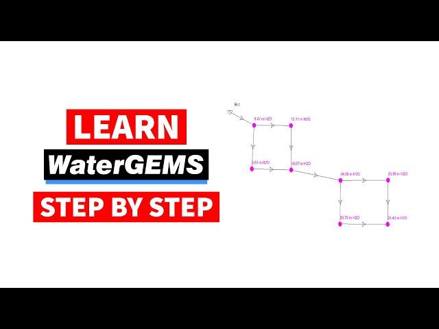 Design Water Supply Network with WaterGEMS Connect Edition