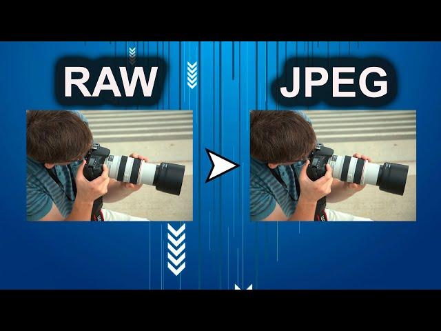 How to convert RAW to JPEG?