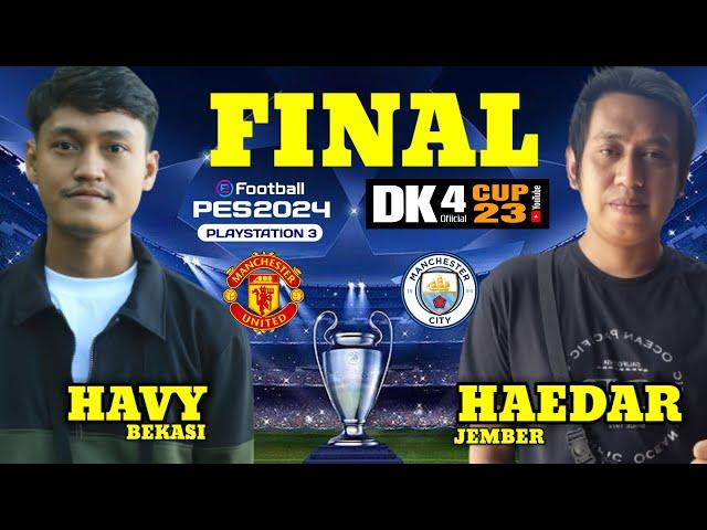 Final 34 // HAEDAR VS HAVY // DK4 CUP PES PS3