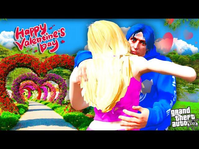 Valentine's Day မှာကောင်မလေးနဲ့ Date ခဲ့တယ်/ Valentine's Day in GTA V