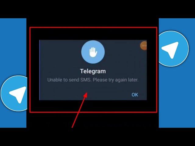 telegram unable to send sms please try again later problem solve 2024