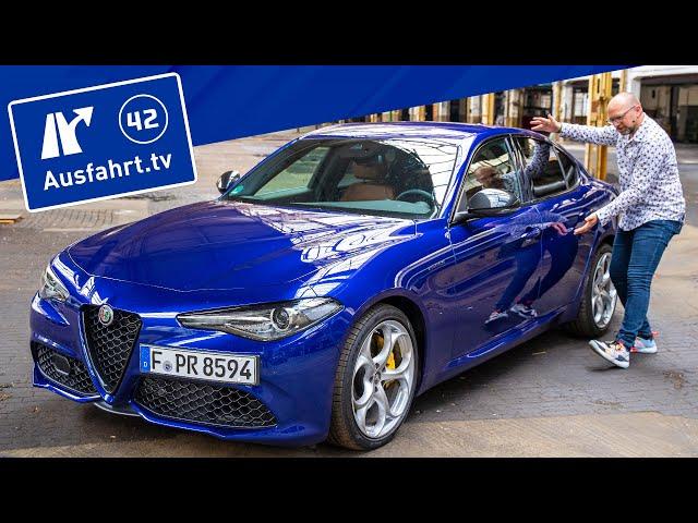 2021 Alfa Romeo Giulia 2.0 Turbo 16V Veloce AT8  - Kaufberatung, Test deutsch, Review, Fahrbericht