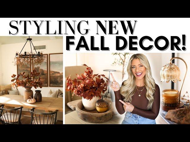 *NEW* 2024 FALL DECOR || FALL DECOR STYLING IDEAS || DESIGNER LOOK ON A BUDGET || AUTUMN DECOR