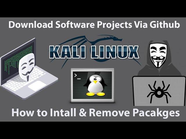 How to download & install packages in kali linux | Download Software Package Via Github Git Clone