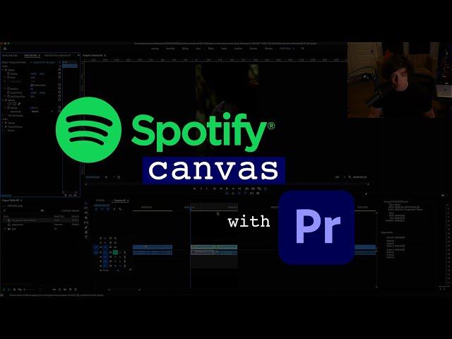 Spotify Canvas in Premiere pro EASY