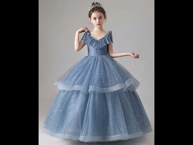 Birthday ball gown ideas for girls#princess dress#partywear#flowergirl dress#youtubeindia#shorts