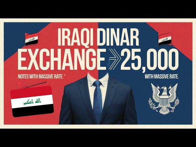 Iraqi Dinar  Wow Al Sudani Announcement About IQD Value 25000 Note You Can Change With High Rate